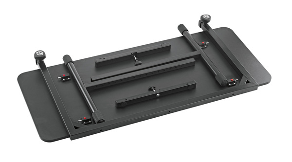 DJ TABLE, 43.307" X 17.913" TABLETOP, FOUR QUICK-RELEASE CLAMPS,ADJUSTABLE END CAP,HEIGHT ADJUSTABLE